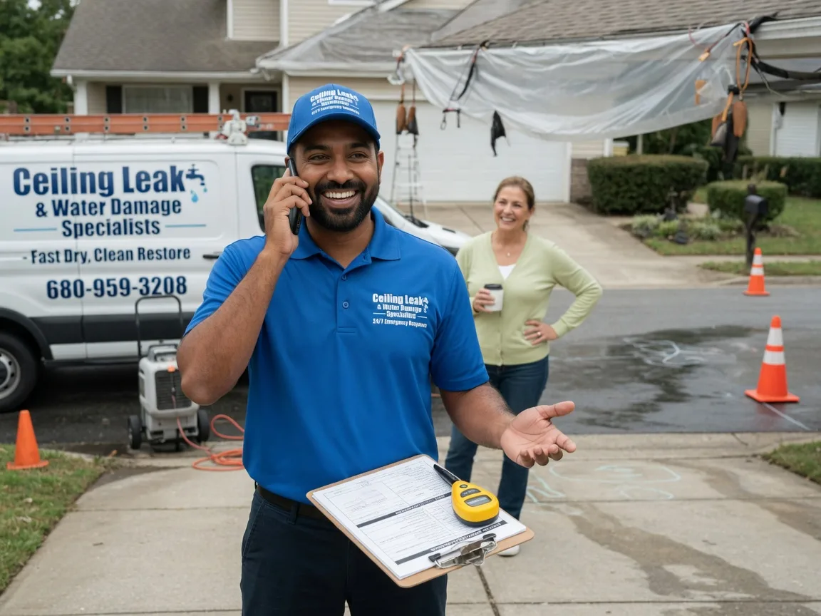 Ceiling Leak Cleanup Nolan, TX FAQs